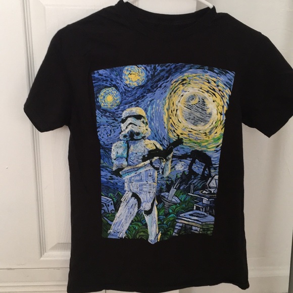 star wars van gogh shirt